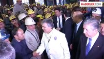 Zonguldak Cumhurbaşkanı Gül Maden İşçileriyle Bir Araya Geldi Ek