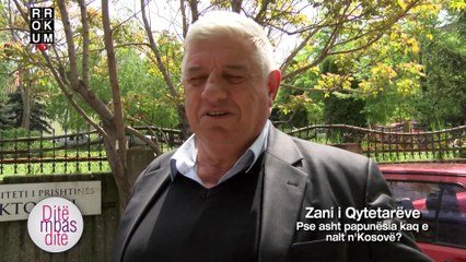 Zani i Qytetarëve -  Pse asht papunësia kaq e naltë n'Kosovë?