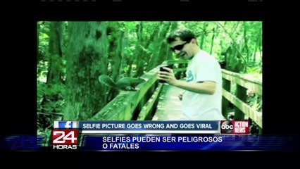 VIDEO: mira lo que pasa cuando los 'selfies' se vuelven peligrosos