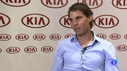 Rafael Nadal Interview for TVE in Madrid