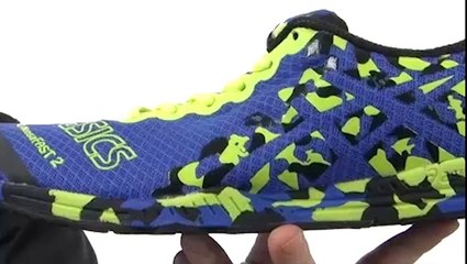 Asics gel noosafast 2 royal flash yellow black