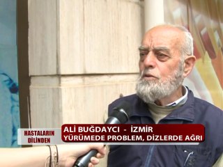 YÜRÜME,DİZLERDE AĞRI HASTALIĞI VARDI ŞİFALI BİTKİLERİ KULLANDI