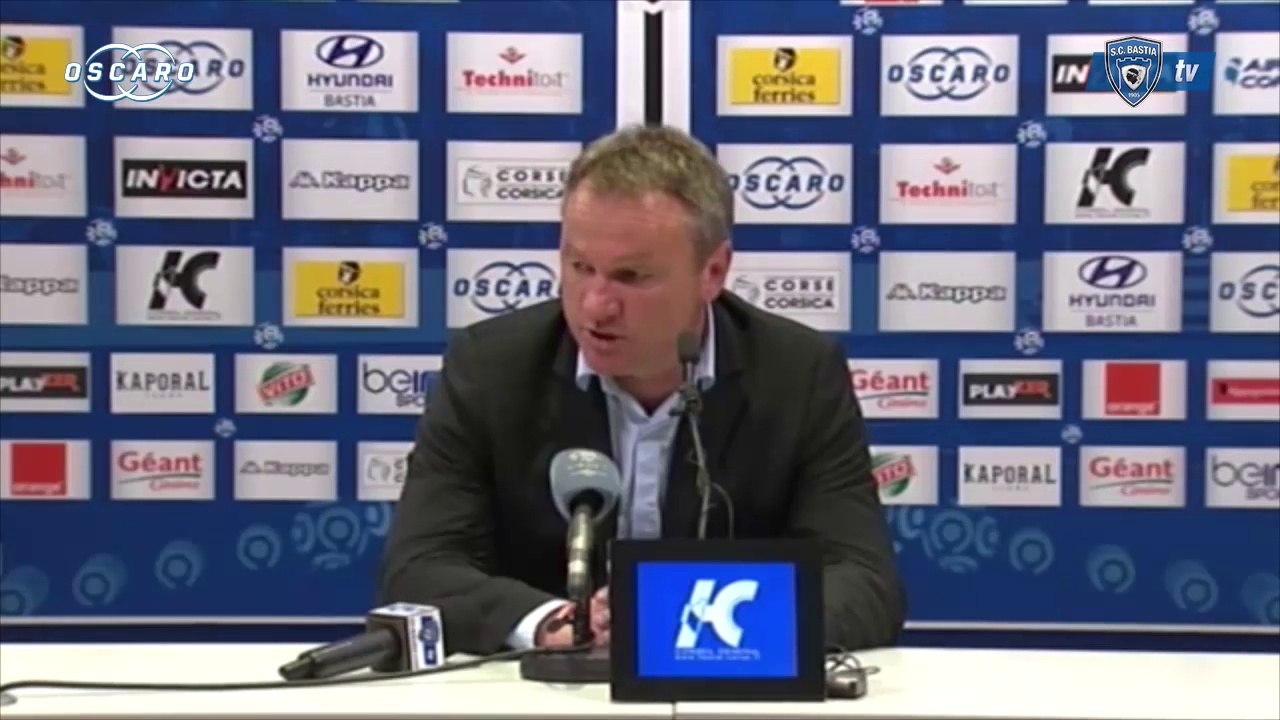 L1 / 2013-14 : Bastia 1-1 Lille : Réaction de F. Hantz