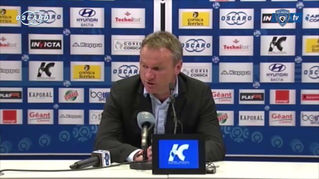 L1 / 2013-14 : Bastia 1-1 Lille : Réaction de F. Hantz