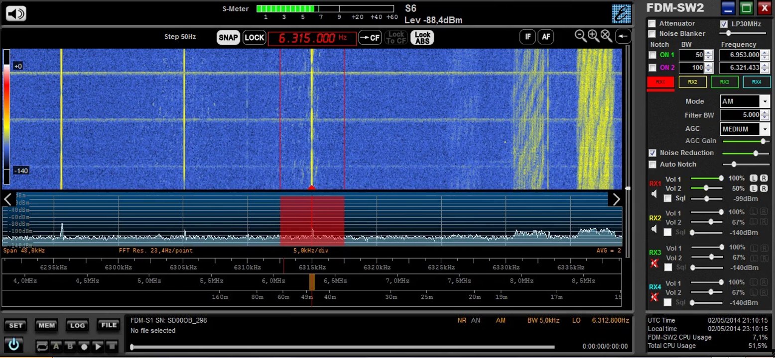 6315 kHz Radio Blackbeard UK 05-02-2014