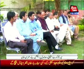 PTI boycotting Geo and Jang: Imran Khan