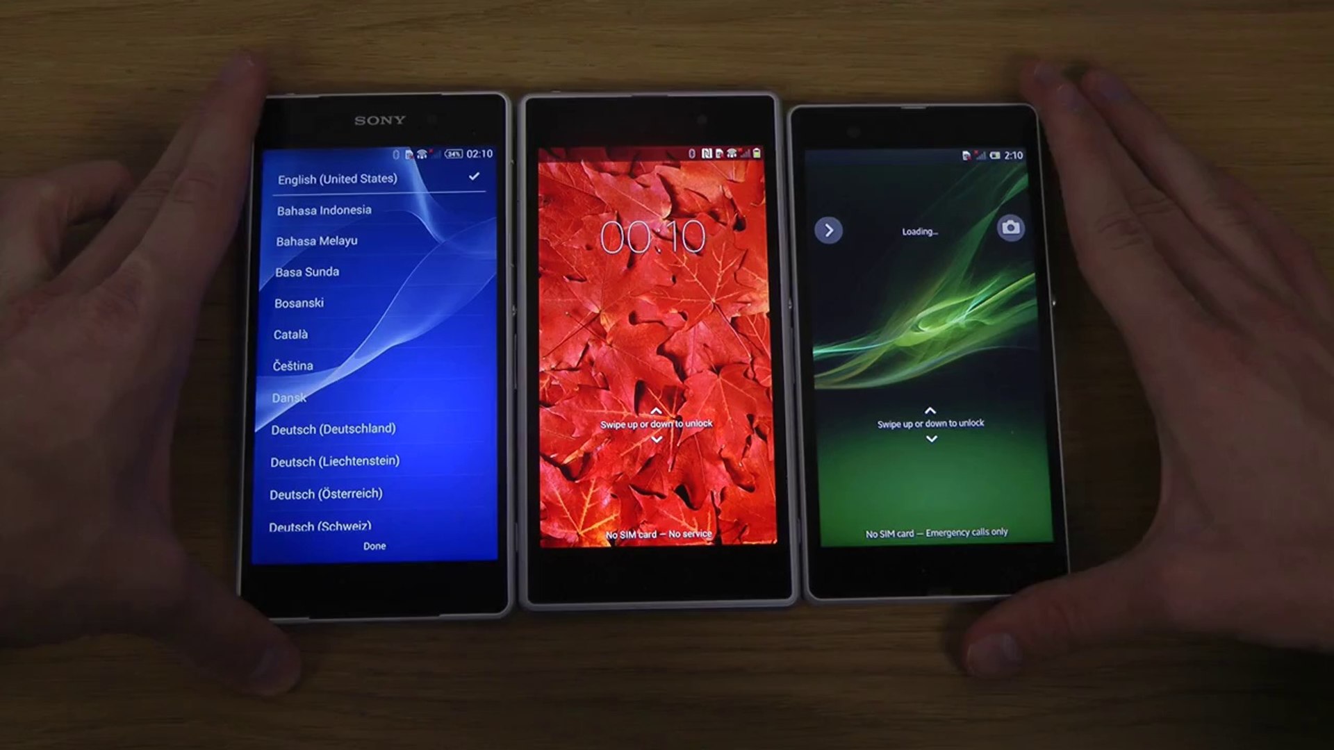 Sony Xperia Z2 vs. Sony Xperia Z1 vs. Sony Xperia Z - Which Is Faster, image size:1920x1080