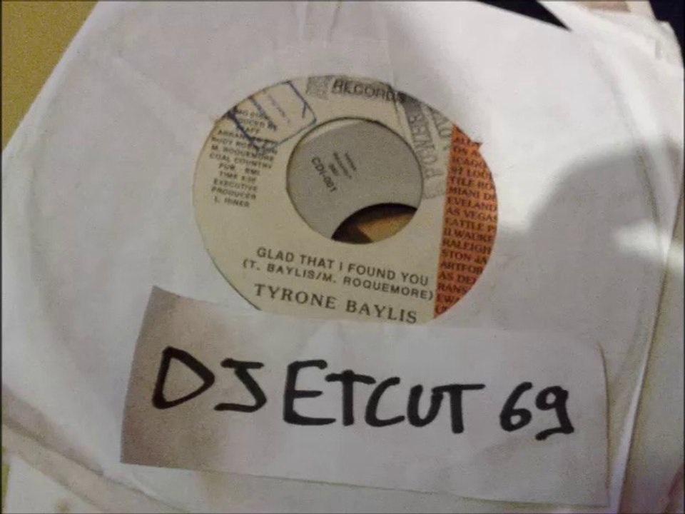 TYRONE BAYLIS -GLAD THAT I FOUND YOU (RIP ETCUT)MO-CITY REC 80's