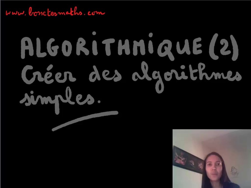 Algorithmique - Partie 2