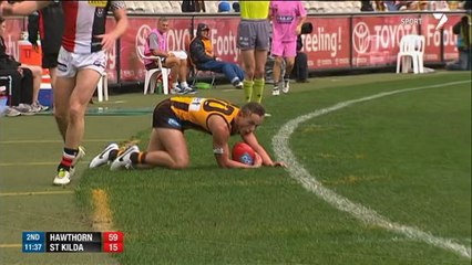 AFL 2014 - Round 7 - Hawthorn v St Kilda (2nd quarter)