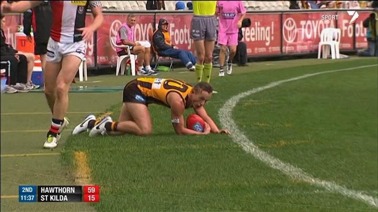 AFL 2014 - Round 7 - Hawthorn v St Kilda (2nd quarter)