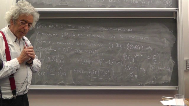 Part 4: The total surgery obstruction. A. Ranicki for Stony Brook