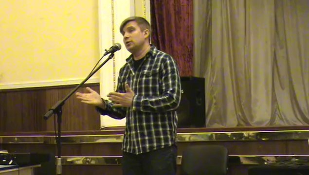 Конференция женатых. 26.04.2014. Тарас Медведев - представление Димы и Иры Корниенко