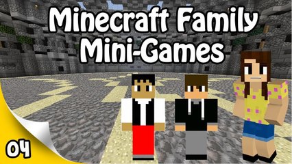 Minecraft Family Mini-Games - Ep 4 - Blitz! Kill The PvP Master!