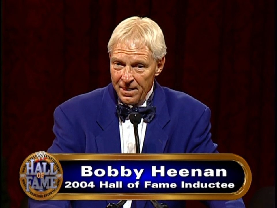 Bobby Heenan Hall of fame induction 2004!
