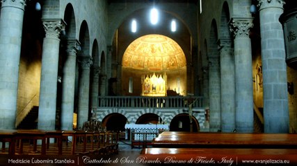 † Meditácie Ľubomíra Stančeka | Eucharistia - poznávajme pri častom prijímaní tajomstvo Ježiša a jeho lásky Jn 6,44-51 | Fiesole Cathedral, Italy