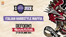 The colors of Defqon.1 mixes   UV by Italian hardstyle Maffia
