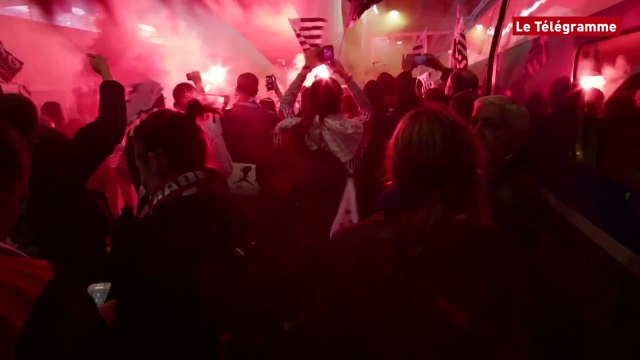 Coupe de France.17 heures : arrivée des guingampais à Montparnasse