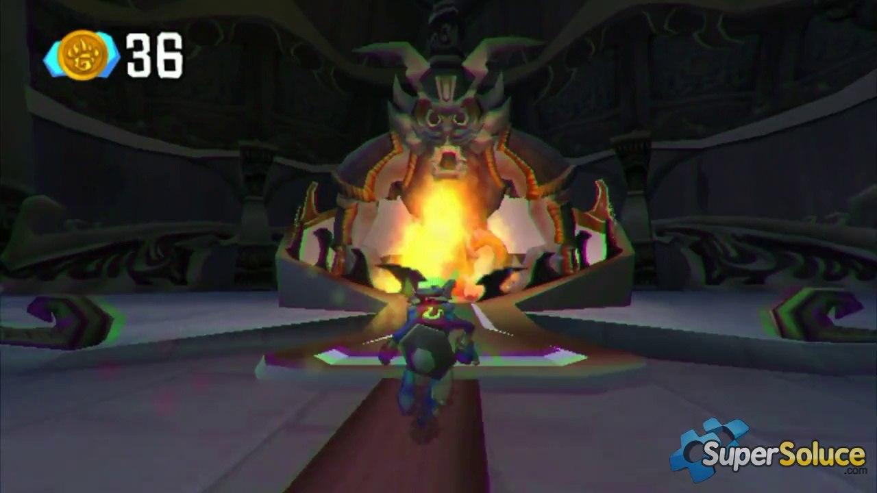 Soluce Sly Raccoon Chapitre 4 : Le temple des flammes