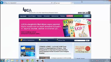 Luca Muhasebe  - İnternet explorer ayarları (8-9-10 sürümleri )
