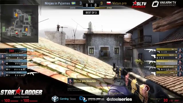 Ninja in Pyjama vs Virtus.Pro - SLTV - Loser bracket - de_inferno