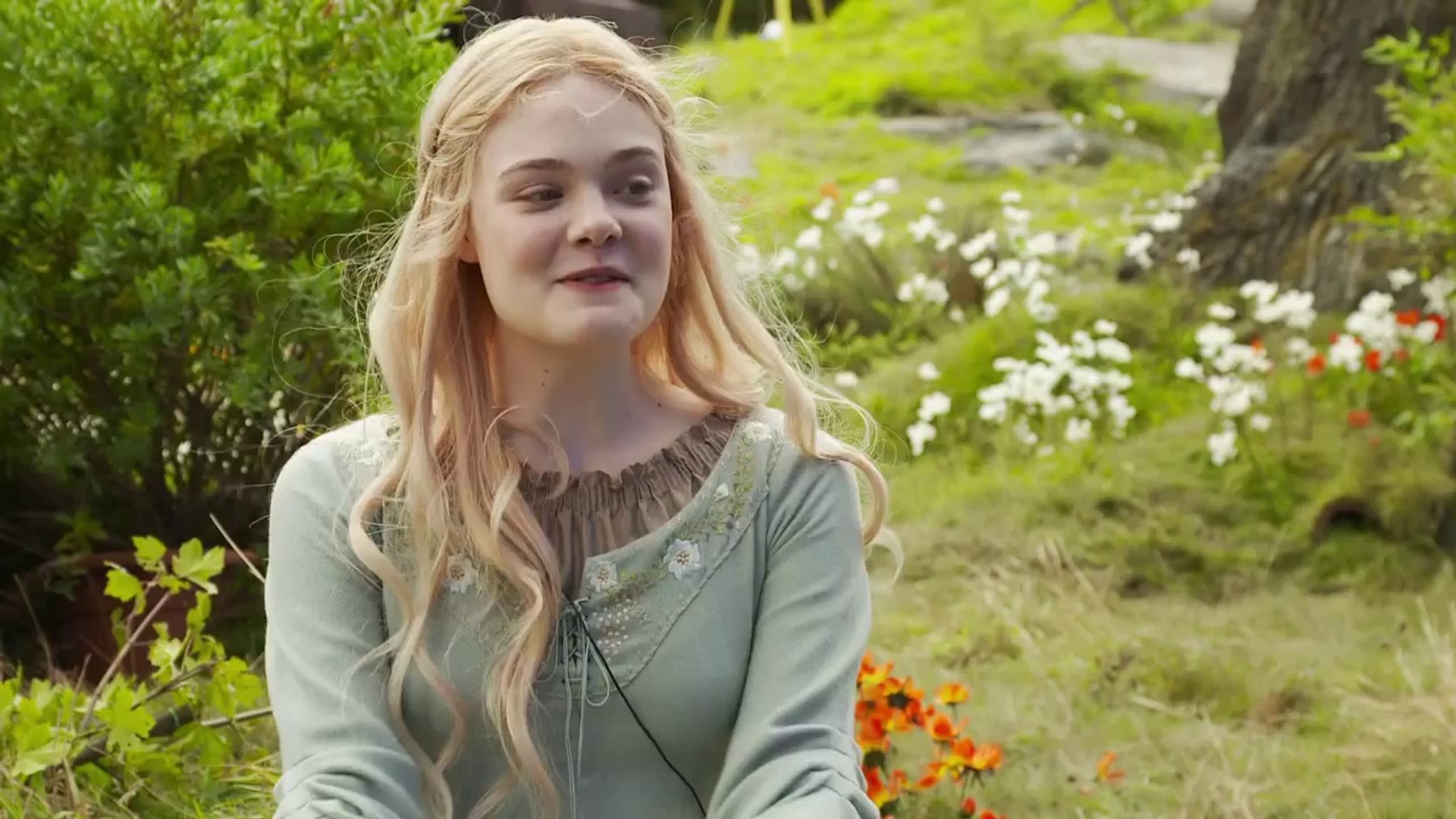 Maleficent Featurette - Aurora (2014) - Elle Fanning Disney Movie HD, image size:1920x1080