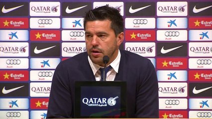 Contra destaca la forma de Lafita tras sus dos goles en el Camp Nou