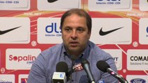 Conférence de presse AS Nancy-Lorraine - FC Istres (3-1) : Pablo  CORREA (ASNL) - Frédéric ARPINON (FCIOP) - 2013/2014