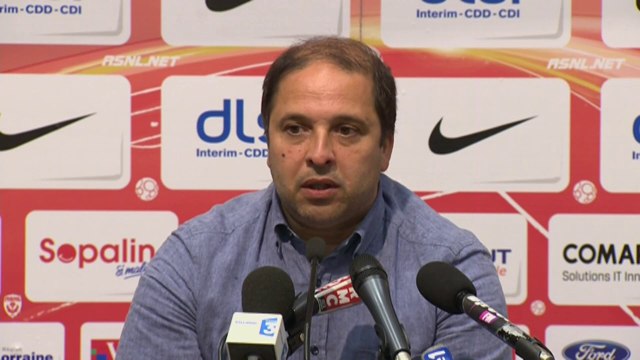 Conférence de presse AS Nancy-Lorraine - FC Istres (3-1) : Pablo CORREA (ASNL) - Frédéric ARPINON (FCIOP) - 2013/2014