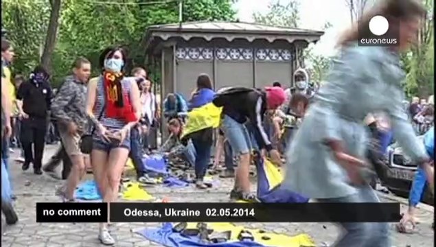 Ukraine: violent clashes in Odessa