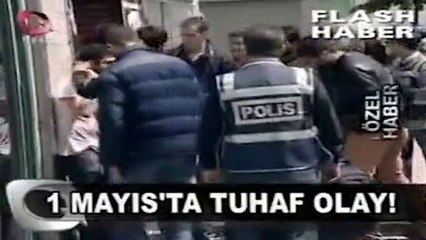 Öğrenciye Zorla Poşu Takıp Fişleme Yapan Polis