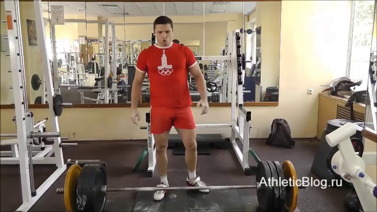 Классическая становая тяга 170х10