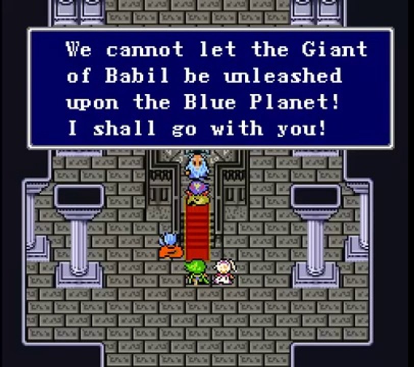 Let´s Play Final Fantasy IV German Part 61 - Geschichten vom Mond und dessen Bewohner