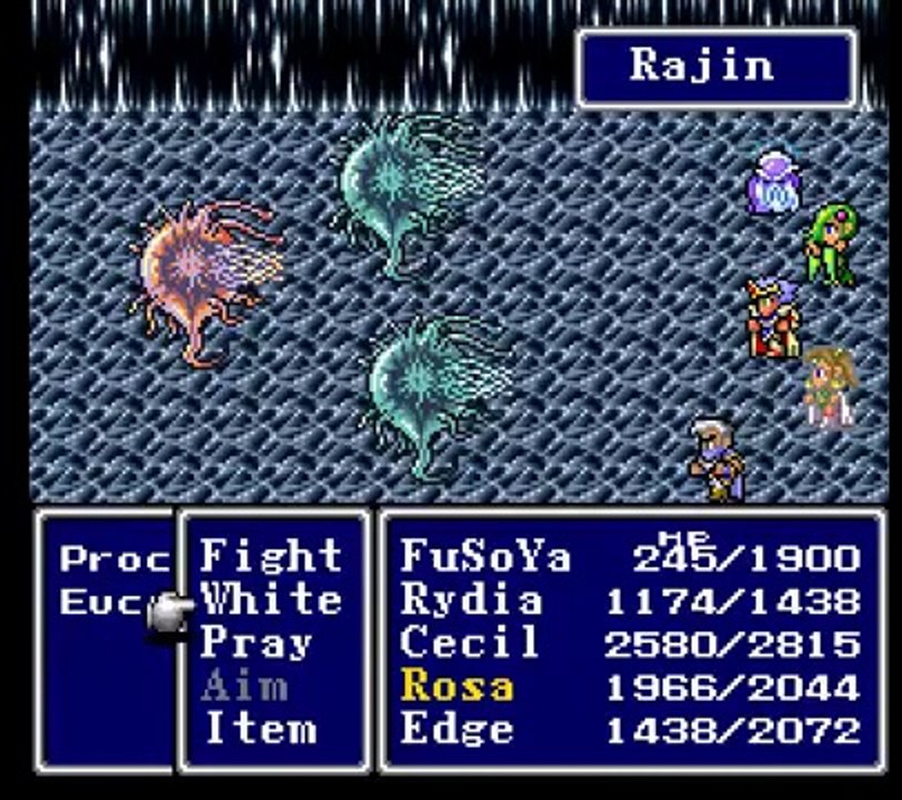 Let´s Play Final Fantasy IV German Part 62 - Die Hohle des Phantom Biest Gottes Teil 1