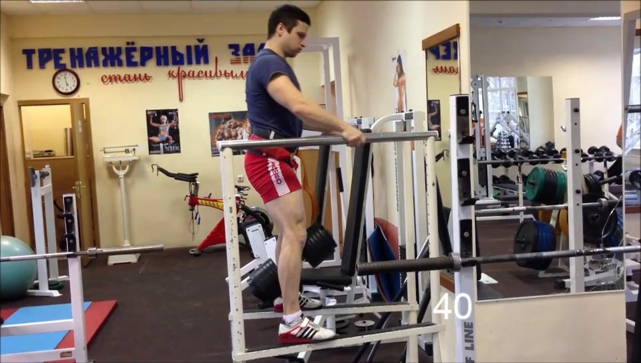 Видео тренировки в тренажерном зале