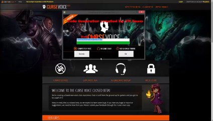 Curse Voice Generator Key Beta