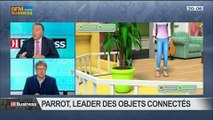 Parrot: le leader des objets connectés: Henri Seydoux, dans 01Business - 03/05 1/4