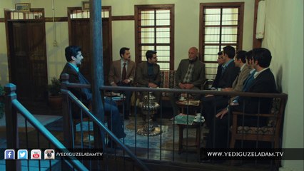 Üstad, konferans öncesi Maraş'ın güzel adamlarına nasihatte bulunuyor.