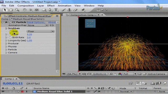 Adobe After Effect CS3 in Urdu Part 9