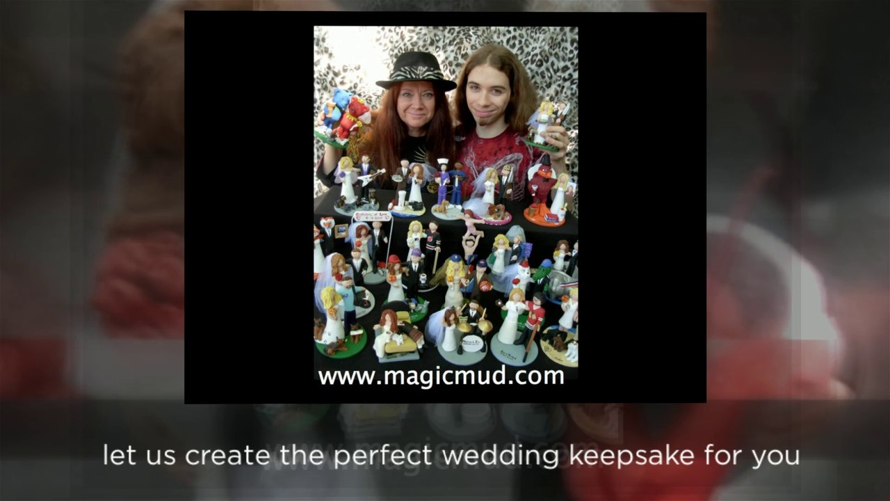 Custom Made Wedding Cake Toppers