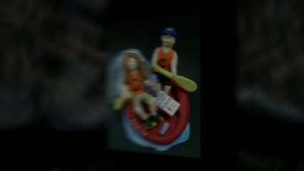 Wedding Cake Topper for River Rafters