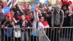 Rennes Guingamp Esplanade De Gaulle. la soupe à la grimace des supporters rennais