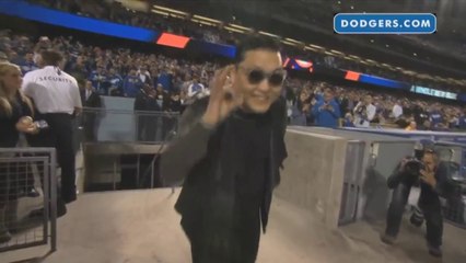 Shocking Revelation: PSY and the Illuminati Spotted at Dodger Stadium 🎤