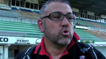 Rugby Top 14 - Christophe Urios réagit après Brive - Oyonnax