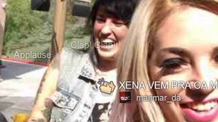 TC de May, Clara y Xena en los Estudios Universal Parte 2 03-05-2014