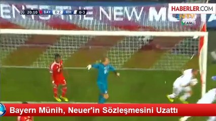 Bayern Münih, Neuer'in Sözleşmesini Uzattı