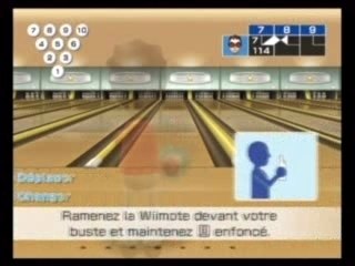 Wii Bowling Strike