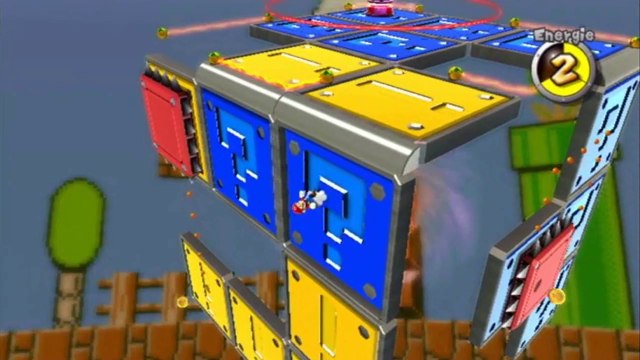 Super Mario Galaxy - Dalles réversibles - Étoile : Dalles jaunes, exclusivement !