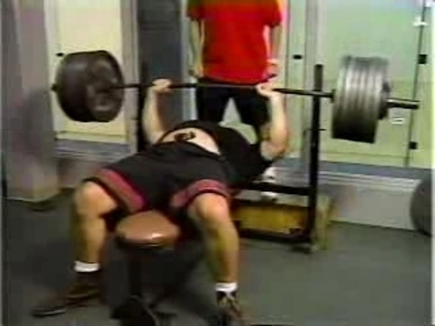 Tank Abbot Benches 600 Lbs Video Dailymotion