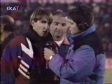 17η ΑΕΛ-Ολυμπιακός 2-1 1994-95 Δηλώσεις Ντεμπεγλέρα (Ημίχρονο)